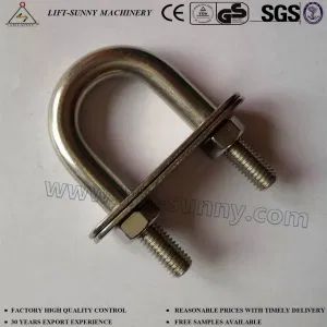 304 316 Stainless Steel U Clamps U Bolts - QINGDAO LIFT-SUNNY MACHINERY IMP. & EXP. CO., LTD. - China