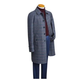 Tailored Fit Long Length Black Custom Fit for Business and Evening Wear Mens Overcoat - Qingdao Steven Tailoring I&T Co., Ltd - China
