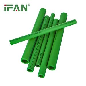 Ifan Durable Round Welding Plumbing Pn12.5 Pn16 Pn20 Pn25 PPR Tube Plastic PPR Water Pipes PPR Pipe - Zhuji Fengfan Piping Co., Ltd. - China