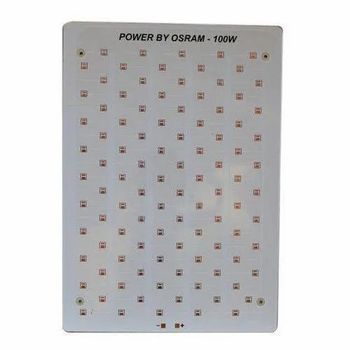 100 W Pvc LED PCB Board, Thickness: 0.2 Mm Min Hole Size 0.2mm Copper Thickness 0.85 mm Material PVC Usage/Application LED Circuit Designing - Incircuit Innovations (OPC) Private Limited - India