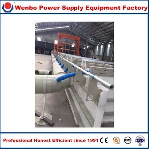 Linyi Wenbo Zinc Electroplating/Plating Machine for Screw Nut/Yellow Zinc Plating Plant - Linyi City Lanshan District Wenbo Power Supply Equipment Factory - China
