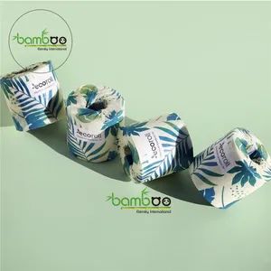 Material Softness and Ecf Bleached White 24/48rolls Per Carton CE Certificate Good Quality Bamboo Toilet Paper Rolll - Lianyungang Eternity International Trading Co., Ltd. - China