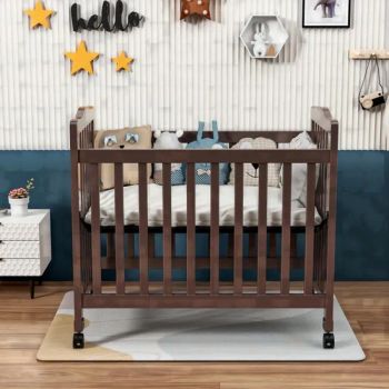 Assemble Convenient Baby Bed Solid Wood Kids Cribs - Hefei Craft Child Product Co., Ltd. - China