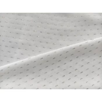 Factory Price 100% Polyester with Silver Thread Shiny and Elegant Fabric for Garments - Suzhou Huiyu Textile Co., Ltd - China