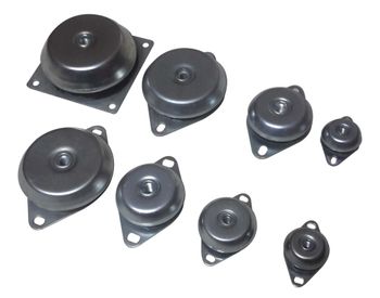 Marine Mounts Durability High Durability Profile Height Low Profile Material Quality High Grade Raw Materials Construction Type Robust And Sturdy - E&B Rubber Metal Products Private Limited - India