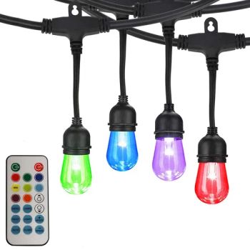 RGBW LED String Lights Christmas Decoration for Party Wedding - Dongguan Light Shines Electric Lighting Co.,Ltd - China
