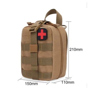 Portable Army Military Police Small Outside Camouflage First Aid Kit - Hangzhou Wehere Medical Technology Co., Ltd. - China
