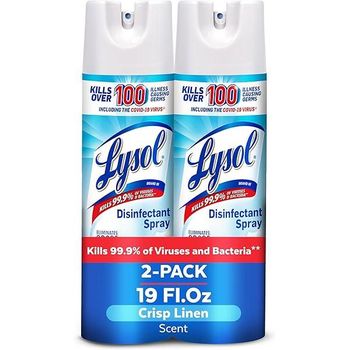 Lysol Air Sanitizer Spray with Bacterial Odor Eliminator for Home & Office, Sanitizing Air Spray, Air Freshener Alternative, White Linen Scent, 10 oz (Pack of 3)/LYSOL Air Sanitizer Spray, Simple Fresh, 10 oz Aerosol Spray, 6/Carton/Lysol Air Sanitizer Spray for Air Sanitization and Bacterial Odor Elimination, Air Freshener Alternative, Light Breeze Scent, 10 oz/LYSOL Air Sanitizer 10-fl oz Simple Fresh Air Freshener - Smart Agri GmbH - Germany