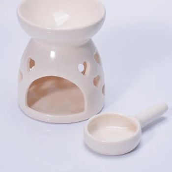 Little Heart Pattern Incense Smoke Furnace Aromatherapy Oil Diffuser for Home Scents - Guangxi Bobai Quansheng Household Products Co., Ltd. - China