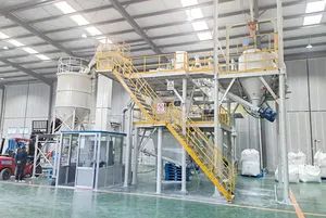 Premix Production Building Material Making Machinery Powder Workshop Concrete Batching Plant - Qingdao Zhongqinglin Heavy Industry Machinery Co., Ltd - China