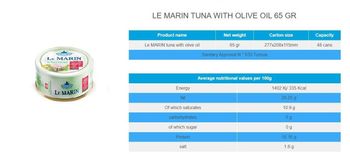 SOLID TUNA WITH OLIVE OIL - AGRO TUNIS - Tunisia