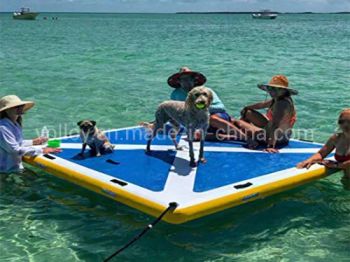 Inflatable Floating Water Dock Platform MOQ 1PCS Trademark Yolloy Model No. Wg-181 Model NO. WG-181 HS Code 9503008900 Park Size - GUANGZHOU YOLLOY OUTDOOR PRODUCT CO.,LIMITED - China