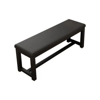 Leather Changing Stool Modern Waiting Stool Outdoor Furniture Park Bench Chair - Hebei Sen Chu Furniture Co., Ltd - China