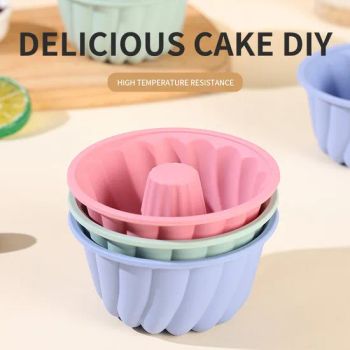 OEM & ODM Silica Gel Rotary Qifeng Cake Mold Rice Cake Steamed Chinese Sponge Cake, Custard Pudding, Steamed Cake, Reusable Household Baking Tools - Dongguan Kerun Rubber Products Co., Ltd. - China