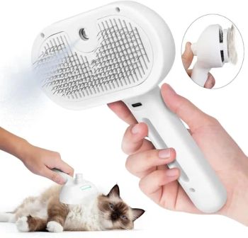Professional Electric Pet Spray Hair Brush Hair Straightener Comb Massage Steam Brush - Hangzhou Initi Imp&Exp Co., Ltd. - China