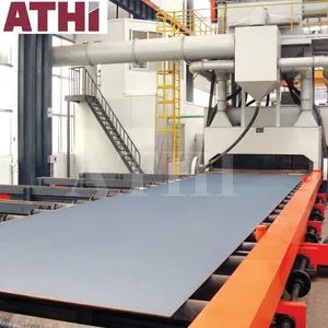 Steel Plates Roller Conveyor Shot Blasting Machine Origin China Condition New Fuel Electric Trademark ANTAI Certification CE - Qingdao Antai Heavy Industry Machinery Co., Ltd. - China