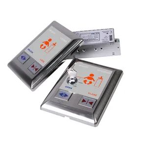 Public Toilet Automatic Door Push Button Switch Stainless Steel Big Panel with Braille Voice Reminder - Shenzhen Winfor Canbo Technology Co., Ltd. - China