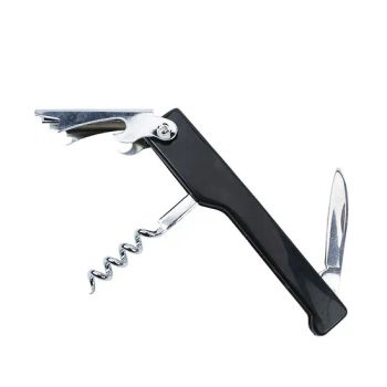 Bar Tools Corkscrew Wine Opener Metal Wine Bottle Opener MOQ 100 PCS Size 4.5inch Color Silver Logo Customized Model NO. - Jiangmen Goodman Cleaning Supplies Co., Ltd. - China
