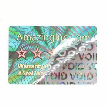 Hologram Tamper Evident Void Security Seal Packaging Labels - Dongguan Qicheng Label Co., Ltd. - China