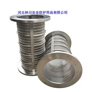 Factory Stainless Steel Water Well Screen/ Johnson Wedge Wire Screen/Wire Wrap Well Screen Filter Mesh - Hebei Linchuan Safety Protective Equipment Co., Ltd. - China
