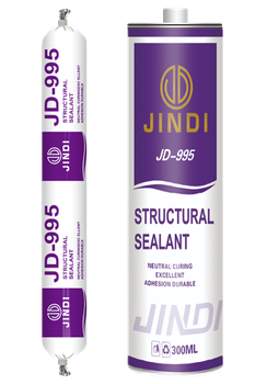 Structural Sealant Form Liquid Delivery Form Bottles Adhesion High Adhesion Extensibility Good Extensibility Water Resistance Good Water Density - JINDI - China