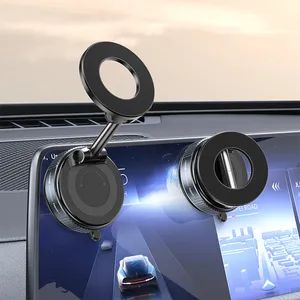 Foldable Portable Multifunctional Flexible Magnetic Vacuum Phone Car Holder Home Sports - Shenzhen Hisdon Technology Co.,Ltd, - China