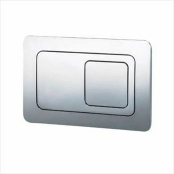 Brass Stainless Steel Flush Plates Color Silver Finish Chrome Material Brass Mounting Type Wall Mounted Size/Dimension 6x4inch - Shree Sanitary - India