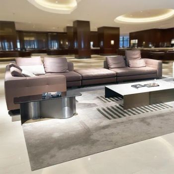 Luxury Sitting Room Couches Hotel Lobby Living Room Sofas Set - Foshan Axcellent Industry Co., Ltd. - China
