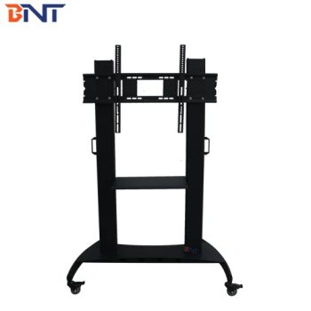 Mobile TV Cart with Wheels for 60-80 Inch LCD LED OLED Flat Curved Screen Outdoor Tvs Height Adjustable Shelf Trolley Floor Stand - Guangzhou Boente Technology Co., Ltd. - China