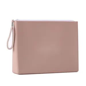 Small Silicone Makeup Bag, Waterproof Silicone Makeup Bag for Women's Lipsticks and Eyebrow Pencils - Ningbo Yoheng Imp & Exp Co., Ltd. - China