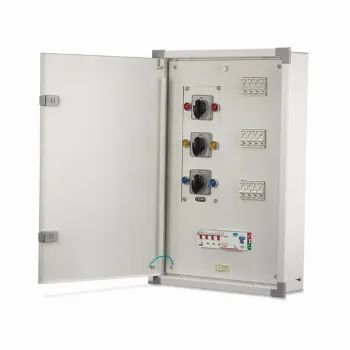 Distribution Board  Domestic Switch Gears Size Compact Busbar Rating 100 A Grade Phase Busbar Rust Resistance Prevents Rust - Sonu Electronics - India