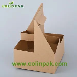 Light Weight Waterproof Paper Cup Holder for High-Speed Rail Dining Car - Ningbo Colinpak Envir Tech Co., Ltd - China