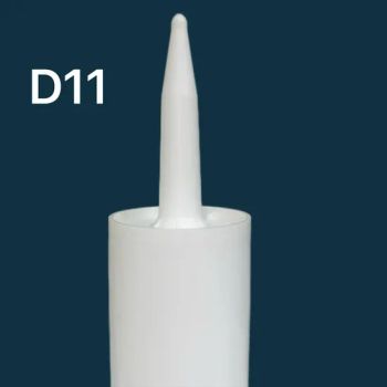 300ml Empty HDPE Glass Glue Packaging Plastic Tube for Silicone Sealant - NEWCHANGAN PLASTIC ENTERPRISE CO., LTD. - China