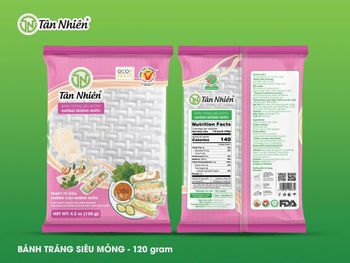 RICE PAPER 120G-PROMOT free 6 CT/cont with first cont from TAN NHIEN CO., LTD RICE PAPER 120G-PROMOT free 6 CT/cont with first cont - TAN NHIEN CO., LTD - Vietnam