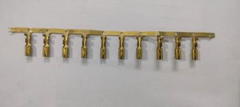 Positive 3.2M Series Terminals Color Golden Material Brass Coating Natural Packaging Type Packet Surface Treatment - Quality Hi- Tech Automotives (Private Limited ) - India