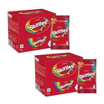 Skittles Original Chewy Fruit Candy Pack (Lemon, Apple, Grape, Strawberry and Orange) 33.5g Pack from CALIPSO POLSKA SP Z OO Skittles Original Chewy Fruit Candy Pack (Lemon, Apple, Grape, Strawberry and Orange) 33.5g Pack - CALIPSO POLSKA SP Z OO - Poland
