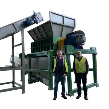 Double Shaft E-Waste/Tire/Wood/Metal/Cable/Paper Recycling Machine - Wuxi Shredwell Recycling Technology Co., Ltd. - China