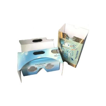 Hot Sale 3D Branded VR Google Cardboard VR Viewer 2.0 3D Virtual Reality VR Headsets Video Glasses - Shenzhen Lionstar Technology Co., Ltd. - China