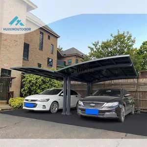 Carport Garages Steel Structure Motorized Carport Origin China Style Carport Certification CE PC Thickness 26mm Material - Guangdong Huixin Metal Products Co., Ltd. - China
