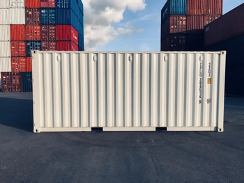 20ft Shipping Container One Trip New White Steel Cargo Storage Container for Sale - senesie mfg llc - United States