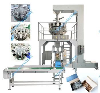 2026 Latest High Automation Nails Screws Nuts Fasteners Weighing Cartons Packing Sealing Strapping Robot Palletizing Production Line - Guangzhou Change Machinery Co., Ltd. - China