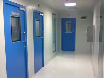 ACE Stainless Steel Clean Room Doors Brand ACE Thickness 43 Mm Infill Material Puf Material Stainless Steel Country of Origin Made in - ACE Cleanrooms Private Limited - India