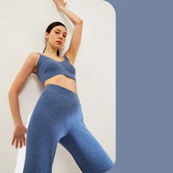 High Quality Womens Tank Tops Workout Plain Gym Fit Sports Woman Top Halter Crop Tops for Women - Wfs Cashmere Industry Co., Ltd - China