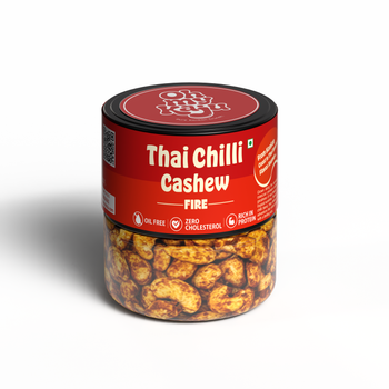 Thai Chilli Fire Cashews | Spicy Flavoured Kaju | Konkan Premium Roasted Cashew Nuts – Oh My Kaju - Marquelle Ventures Pvt Ltd - India