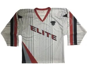 Custom Made Hockey Team Uniform Wear Professional Manufacturer Ice Hockey Jersey Ice Hockey Apparel - Goldleaf (Shenzhen) Sports Co., Ltd. - China
