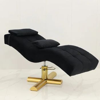 Beauty SPA Recliner Eyelash Extension Table Chair Hydraulic Lift Lash Bed Golden Beauty Salon Massage Table Bed - Foshan St. Burton Industrial Co., Ltd. - China
