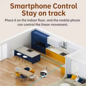 Intelligent Wireless IP Camera Smart Interactive Pet Security Robot with Night Vision - GoldenHour Innova Co., Ltd. - China