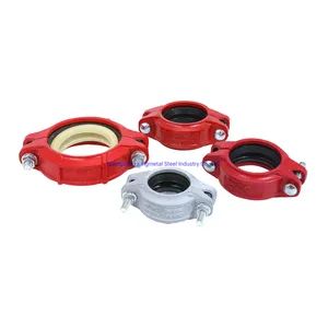 300psi/450psi/500psi Ductile Iron Rigid Flexible Coupling - Guangzhou Kingmetal Steel Industry Co., Ltd. - China