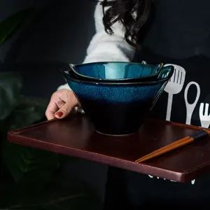Lotus Shaped Dried Fruit Salad Serving Bowl Set Color Glazed Ceramic Dessert Ice Cream Bowl Storage Tray Restaurant Tableware - Chaozhou Jiayuehui Tableware Co., Ltd. - China