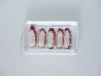 Frozen Octopus Slice 5g - 7.5g (Shimadako) Origin Philippines Place of Origin Philippines Slice Cutting Method Hand-cut Slice Weight 5g / 6g / 7g / 7.5g - Puchipal Ltd - Japan